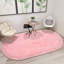 Tapis ovale rose 2 pi 6 po x 5 pi 3 po Sohn