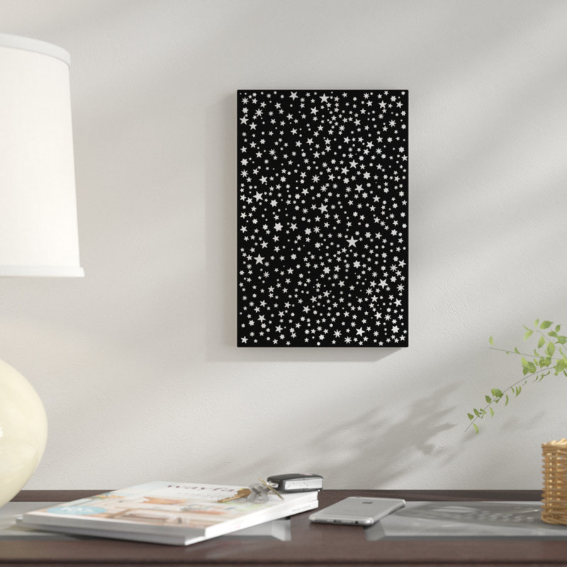«All Stars», impression sur toile, H 12 po x l 8 po x P 0,75 po, Pas de tapis, Toile tendue