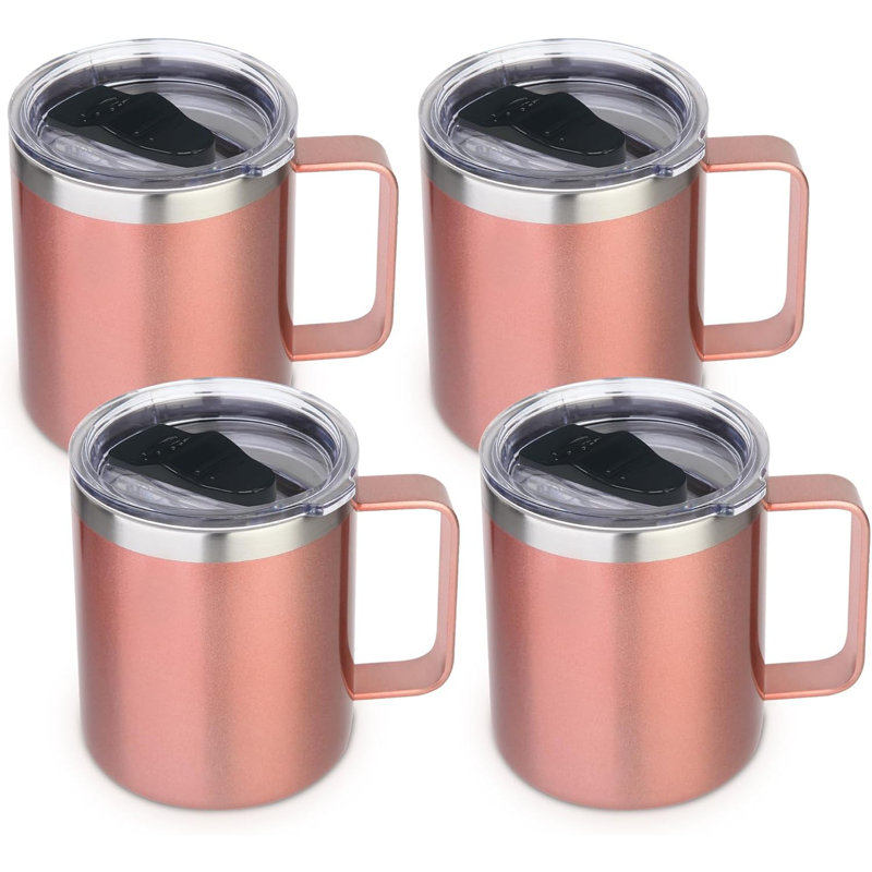 Tasse à café en acier inoxydable 14 oz avec couvercle en vrac 14 oz
