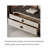 Modern household TV stand