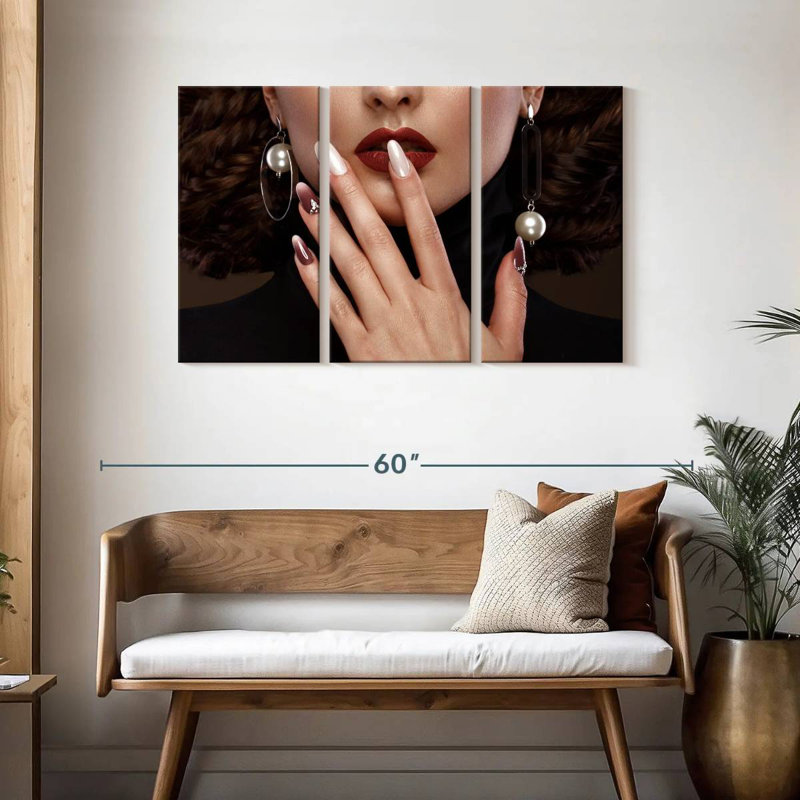 Shuttleworth Red Hot Lips, 28" H x 45" W