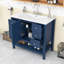 Meuble-lavabo sur pied simple 36 po avec plateau Kuerten