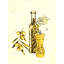«Olive Olive and Pepper Still Life», reproduction encadrée