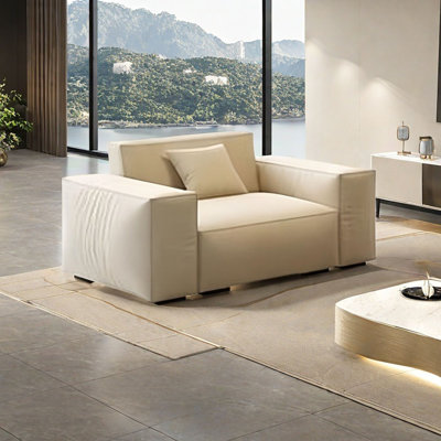 Modern simple beauty salon office rest sofa