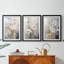 FLORAL Series CCCCX - Impression sur mesure encadrée de qualité supérieure - 3 pièces-2082961406-2082961404