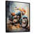 Black Floater Framed