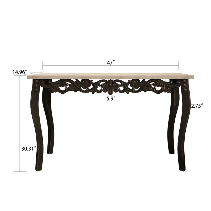 Console Rothley, Noir