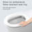 MEDUNJESS Upgraded Smart Toilet With Aromatherapy, Dual Control Knobs, Auto Lid, Heated Seat, Instant Warm Water, Wireless Remote & Full Safety Features