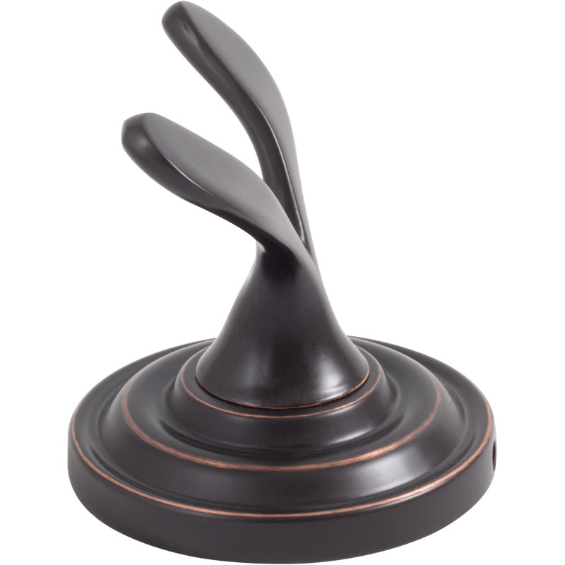 Charlotte Wall Mounted Robe Hook, Vintage Bronze