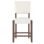 Ensemble de table de salle à manger 5 pièces à hauteur de comptoir pour 4, table de bar en faux marbre et 4 chaises rembourrées, ensemble de salle à manger de style Mid-Century moderne pour la salle à manger, cuisine de pub, petite pièce (N752S000086A)