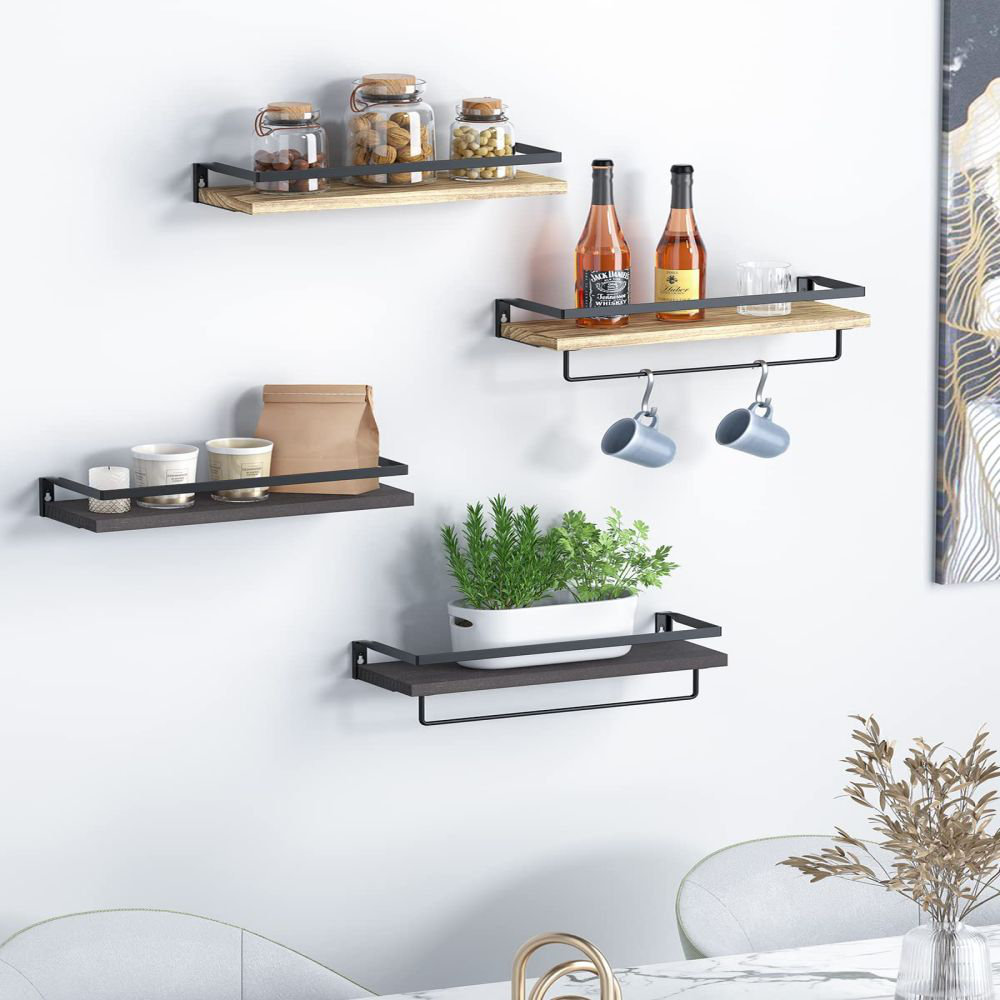 Gracie Oaks Keegon 2 Piece Floating Shelf & Reviews - Wayfair Canada