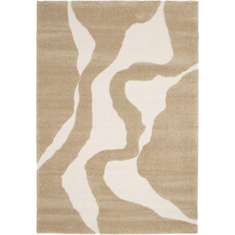 Abstract Area Rug, Rectangle 200 x 290 cm