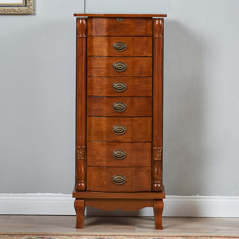 Armoire à bijoux avec miroir Sicard