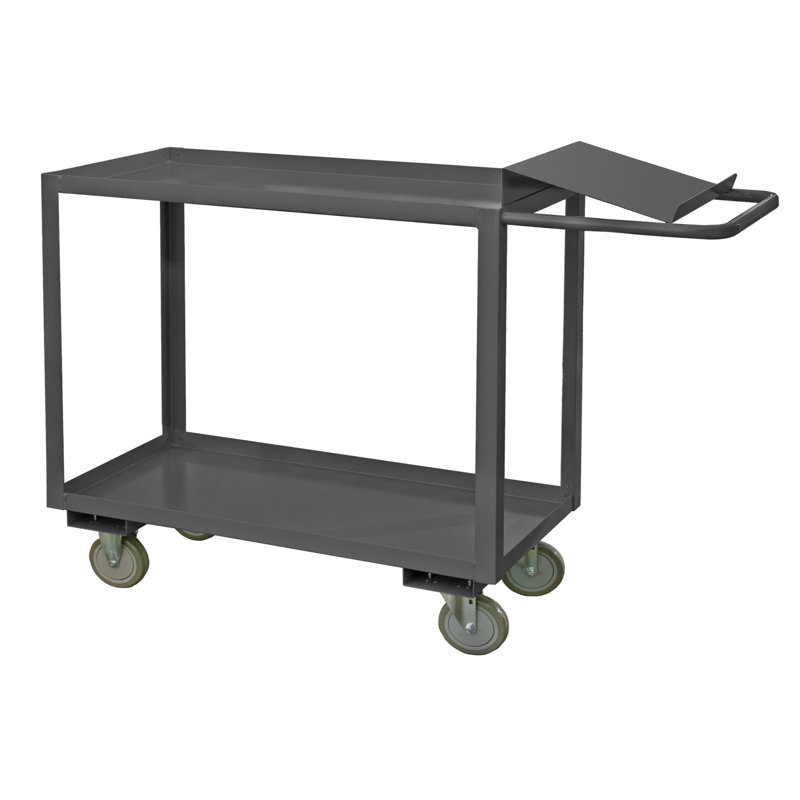 41'' H Utility Cart with Wheels, 41" H x 30" W x 60" D