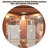 American - style Oak Glass Corner Cabinet