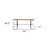 Waldorf 60'' Solid Wood Top Console Table