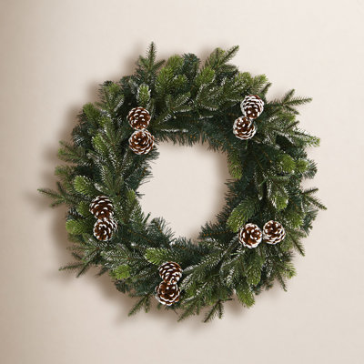24'' Lighted Wreath