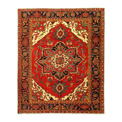 Oriental Area Rug in Red