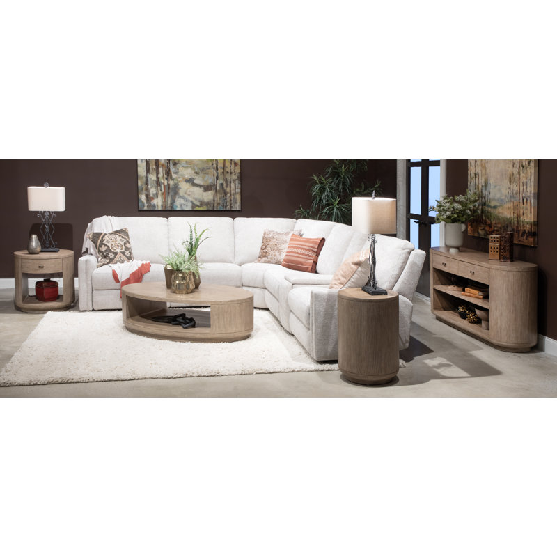 Table basse avec roulettes Braxton