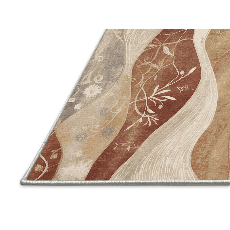 Sunlit Ripple Rug, Rectangle 6' x 9'