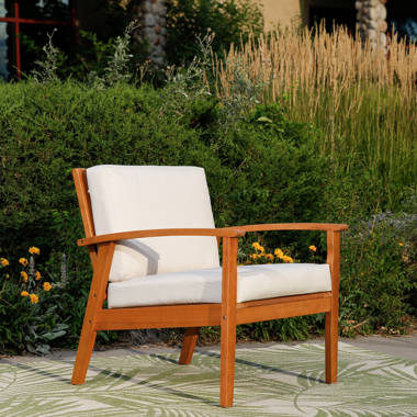 Highland Dunes Rashida Patio Chair with Cushions