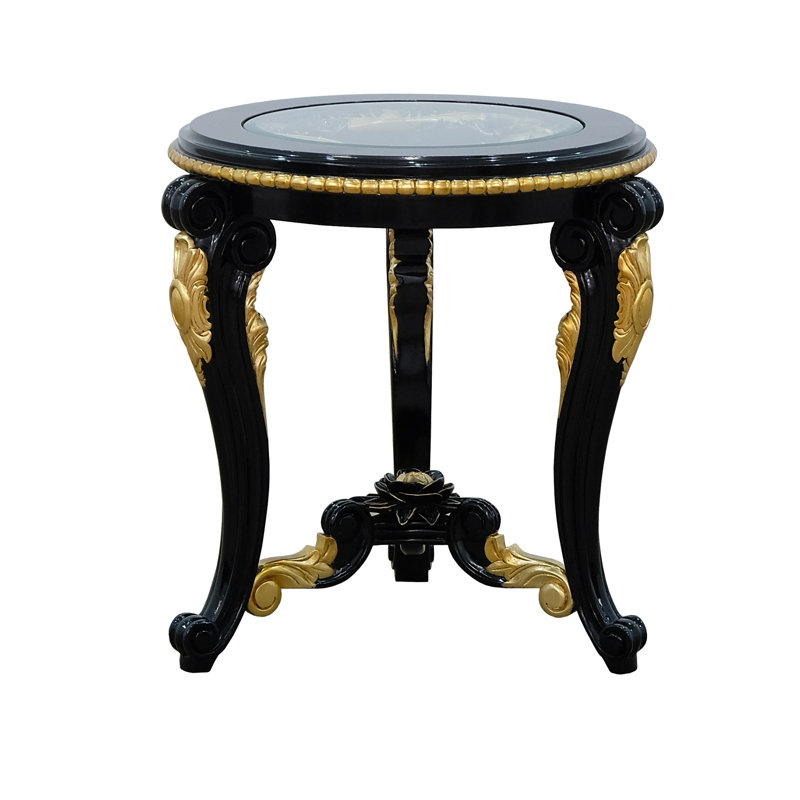 Glass End Table