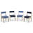Kids 5 Piece Play Or Activity Table and Chair Set-330873010