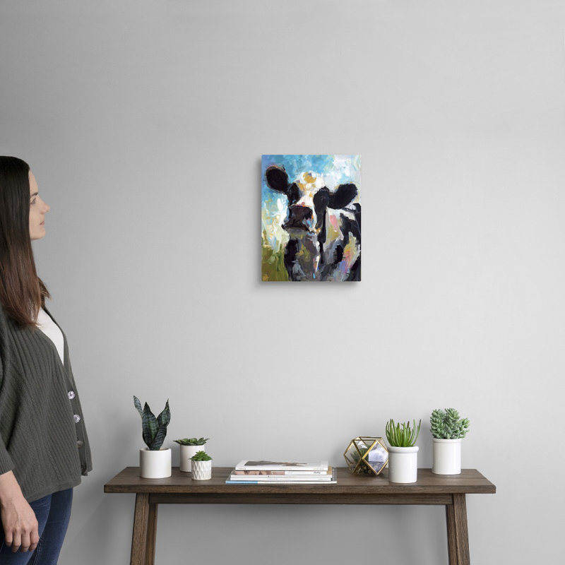 «Daisy» par Cari J. Humphry - reproduction sur toile, Toile tendue, H 14 po x l 11 po x P 1,25 po