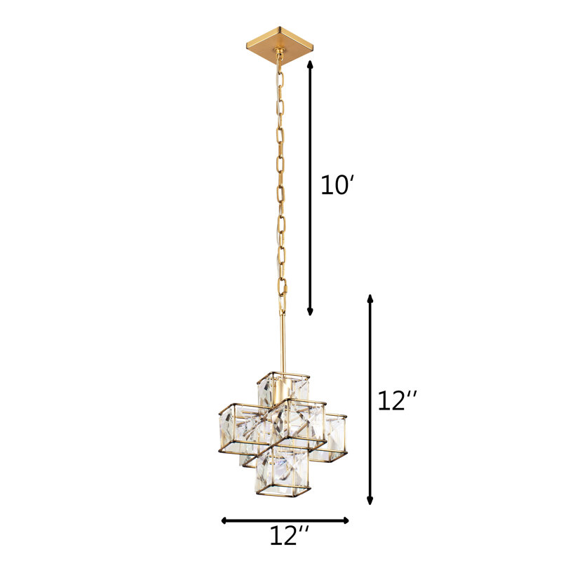Cubic 1-Light Pendant