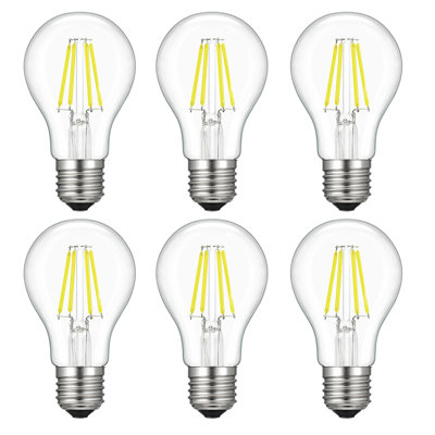 4 Watt, A60 LED, Dimmable Light Bulb, Daylight (6500K) E26/Medium (Standard) Base