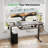 48'' W Adjustable Standing Desk With Keyboard Tray For Home Office-917880803