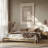 Beige Queen Card Wrapped Canvas-1522850017