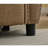 2 In 1 Queen Convertible Sleeper Sofa Bed With Memory Foam Mattress-1895434860