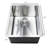 CozyBlock 20'' L Undermount Single Bowl Stainless Steel Kitchen Sink