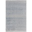 Tapis bleu marocain lavable à la machine Kittie-931791433