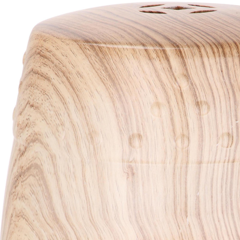 Tabouret de jardin en céramique Joto, Jaune clair