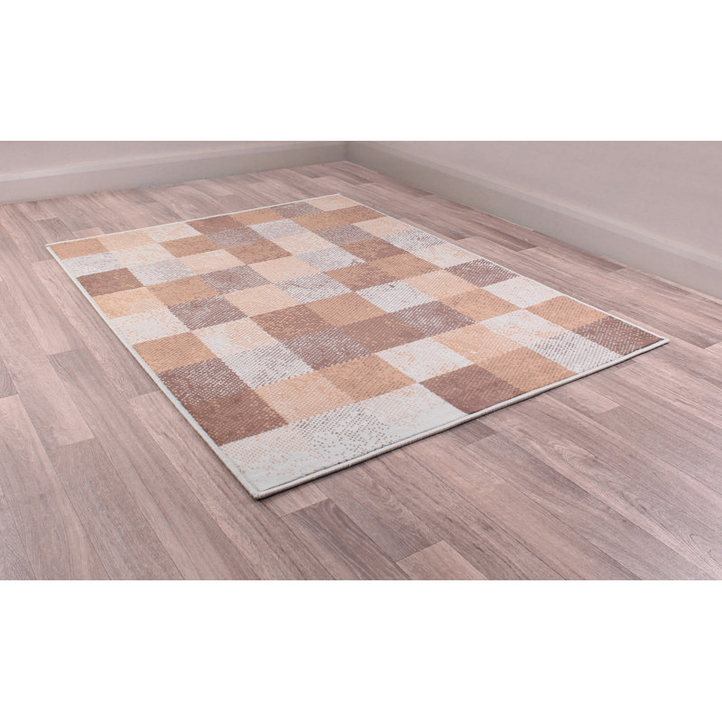 Zhu Geometric Area Rug, Rectangle 160 x 230cm