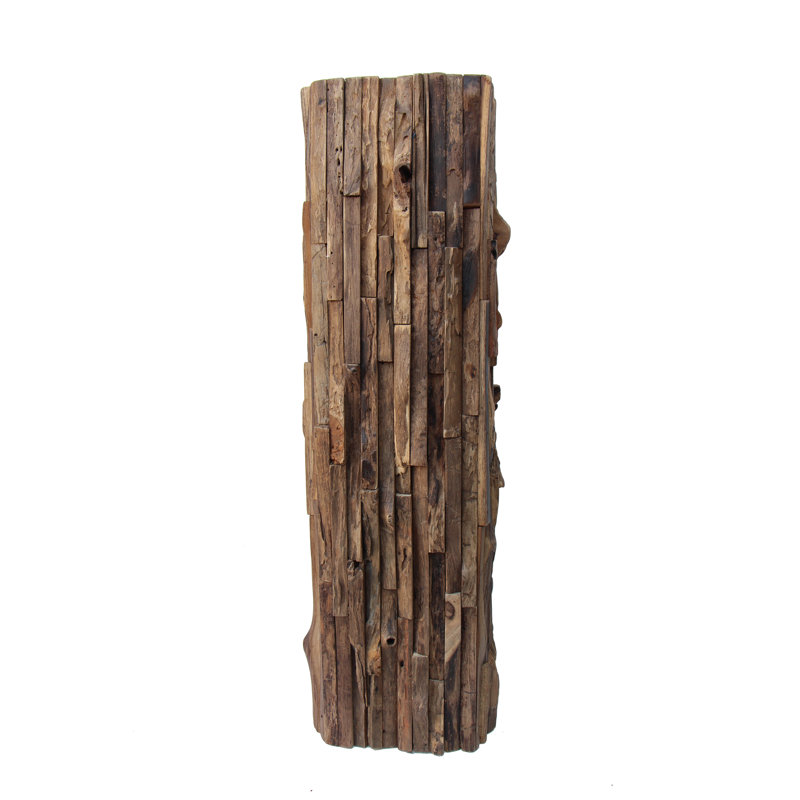 Support pour plante Richas, Naturel, H 40 po x L 9 po x p 9 po