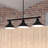 Leresa 3 - Light Dimmable Kitchen Island Modern Linear Chandelier