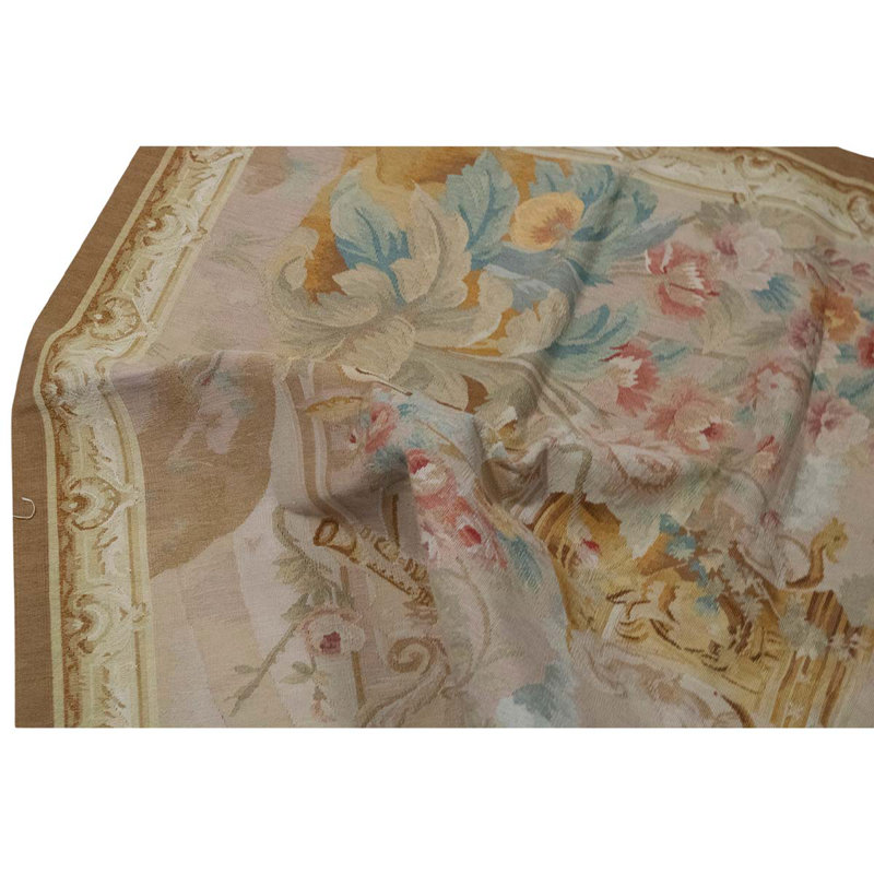Wool Floral Area Rug