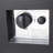 Square Iron Fire Pit-50 000 Btu-523138916