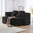 75''2-In-1 Foldable Sofa-1390644385