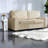 Spacious Modern Sofas With Durable Chenille Fabric For Home