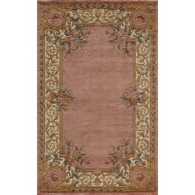 Zachary Wool Floral Indoor Rug