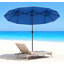 Parasol d'extérieur avec bouton-poussoir inclinable et manivelle-283660281-283660283