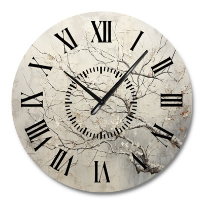 Horloge murale arbre