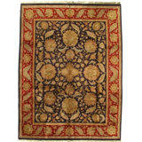 Vontressa Hand Woven Cotton and Wool Oriental Area Rug