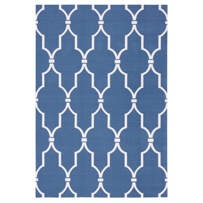 Tapis bleu marine Dian
