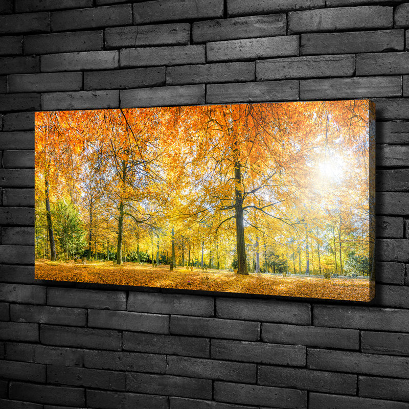 Autumn Forest - Wrapped Canvas Print