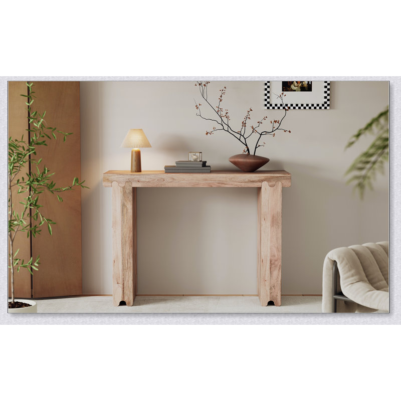 Console Farmhouse Narrow, Naturel